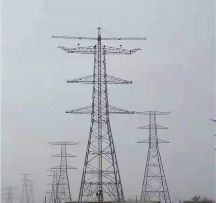 10-500KV برج نقل شبكي مزدوج الدائرة
