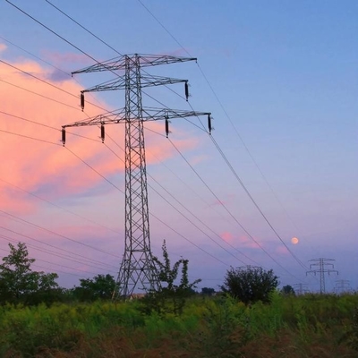 أبراج خط نقل الطاقة الفولاذية 33KV 130KV 500KV